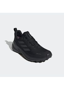 Wanderschuh adidas terrex "TERREX TRAILMAKER 2 GORE-TEX", Herren, Gr. 47, schwarz (core schwarz, grau four, carbon), Synthetik, Textil, Schuhe Wanderschuh, wasserdicht dank Gore-Tex Membrane