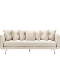 Bigsofa Luis Beige Samt