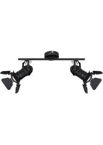 Globo Strahler Egon in Schwarz max. 50 Watt