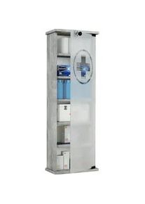 Vcm Medizinschrank Gusal XXL Grau zum Stellen B/H ca. 31x92 cm