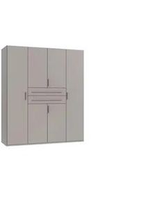 Kleiderschrank Lumio Grau/Sahara