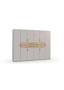 Kleiderschrank Lumio Kaschmir/Eiche Artisan