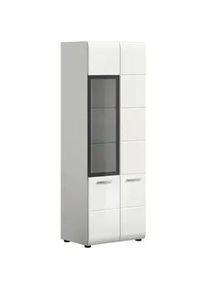 Vitrine Ice Wei&szlig; hochglanz