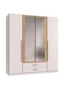 Dreht&uuml;renschrank Marburg Eiche Artisan/Wei&szlig;