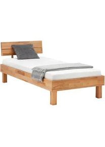 Bett aus Kernbuche massiv ca. 90x200cm