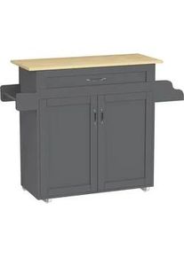 Vcm Servierwagen Pastano ca. 114x89 cm Anthr./Eiche