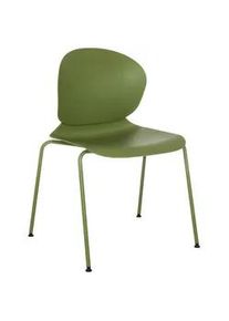 hjh OFFICE Besucherstuhl Gr&uuml;n ca. 56x80x54cm
