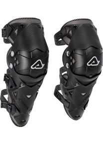 Acerbis Impact Evo 3.0, prot&egrave;ge-genoux , couleur: Noir/Noir , taille: Unit&eacute;s
