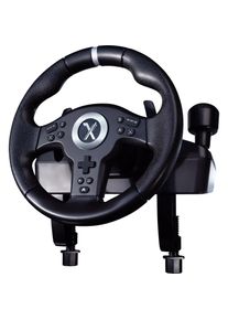 Lexip XDRIVE-350 Multiplatform Steering Wheel (PC, PS3, PS4, PS5, Switch, Switch 2, Xbox One S, Xbox Series S, Xbox Series X), Gaming Controller, 