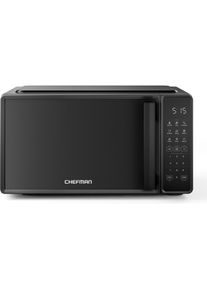 Chefman klassische, kompakte 20L-Mikrowelle, Mikrowelle, Schwarz