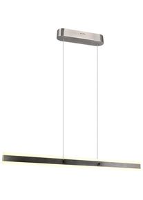 Trio, Pendelleuchte, 331210107 Arcola LED Pendelleuchte 36W dimmbar Nickel Matt CCT einstellbare Lichtfarbe (4100 lm)