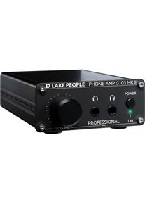 Lake People Phone-Amp G103-P MK II, Kopfh&ouml;rerverst&auml;rker, Schwarz