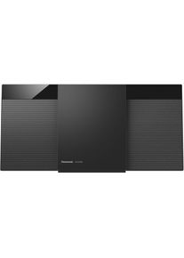 Panasonic SC-HC300 (WLAN, CD Player, Bluetooth, 2x 10 W), Stereoanlage, Schwarz