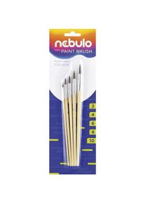 Nebulous Stars, Pinsel, Holzb&uuml;rstenset (2-4-6-8-10)