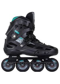 Story, Rollschuhe, Demon Inlineskates schwarz 44 (1101051094359) (39), Schwarz
