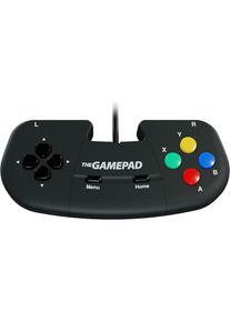 Retro Games The A500 Mini Joypad (INT) (PC, Linux), Gaming Controller, Schwarz