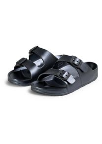 Klapki damskie Fila Matero - dla pań - rozmiar 40 - kolor: srebrny