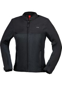 iXS Rapid BigAir 1.0, textile jacket women , color: Black , size: L