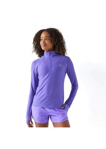 New Balance Sport Essentials Space Dye Quarter Zip Shirt Damen