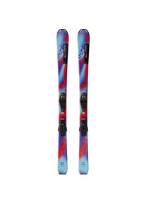 Salomon QST S and C5 All-Mountain Ski Kinder - Gr&ouml;&szlig;e 110 - blau