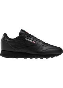 Reebok Classic Leather Sneaker Herren - Gr&ouml;&szlig;e 43 - schwarz
