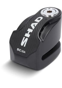 Shad SC62A, blocage du disque de frein avec alarme , couleur: Noir