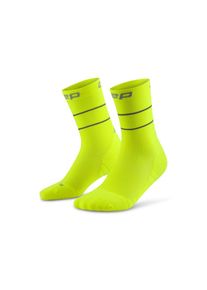CEP Herren Pro Run Reflective Mid Cut Socks gelb
