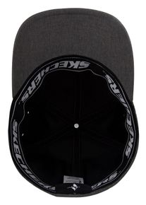 bonprix Czapka z daszkiem marki Skechers z logo, szary, onesize