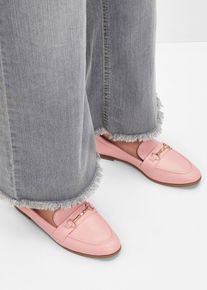 bonprix Femei Pantofi loafer cu cataramă, roz, 40