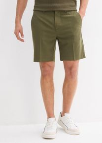 bonprix Pantaloni scurţi eleganți, Relaxed Fit, verde, 58