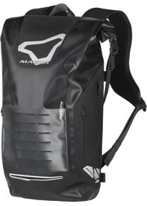 Macna MUBP Travelham, mochila &agrave; prova de &aacute;gua , cor: Preto/Branco