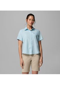 Funktionsbluse Columbia, Damen, Gr. XS (32), marine light, Obermaterial: 100% Polyester, Blusen Funktionsbluse, f&uuml;r Wandern und sportliche Aktivit&auml;ten, sportlicher Stil