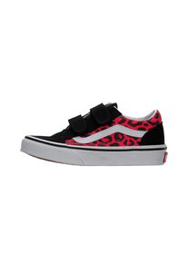 Vans Drenge Sneakers 'OLD SKOOL V' gr&aring; / magenta / sort St&oslash;rrelse 28