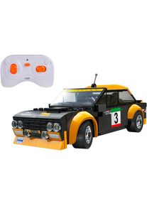 Jamara, RC-Auto &raquo;CaDA, Fiat Abarth 131 1:20 schwarz 2,4GHz Bricks&laquo;, schwarz, Kunststoff,