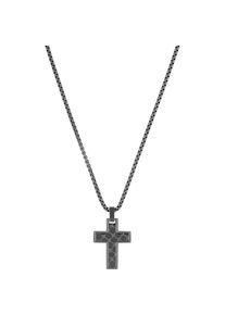 JOOP!, Herren, Kette mit Anh&auml;nger &raquo;Kreuz&laquo;, gunfarben, Herren Kette von JOOP!