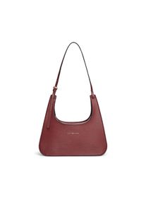 Tommy Hilfiger, Damen, Schultertasche &raquo;TH MODERN SHOULDER BAG&laquo; Umh&auml;ngetasche, Handtasche, Tragetasche mit Logopr&auml;gung, bordeaux, B/H/T: 33 cm x 30 cm 