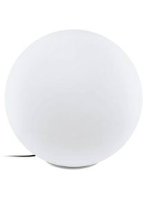 Eglo, Kugelleuchte &raquo;MONTEROLO-Z, Zigbee 3.0, Gartenlampe&laquo; E27 1 Stk. Farbwechsler Kugelleuchte in wei&szlig; aus Kunststoff - inkl. E27 - 1X9W, wei&szlig;,