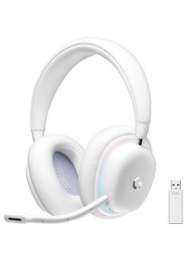 Logitech G, Gaming-Headset &raquo;G735&laquo; Bluetooth Mikrofon abnehmbar, wei&szlig;,