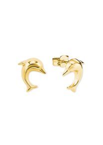 Amor, Damen, Paar Ohrstecker &raquo;9979356&laquo;, goldfarben, Glanzvoller Damenschmuck