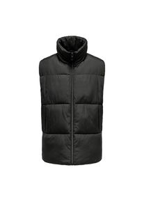 Only & Sons ONLY & SONS, Herren, Steppweste &raquo;ONSDAVID OTL LIFE VEST&laquo;, Black, L, Praktische Weste von Only & Sons