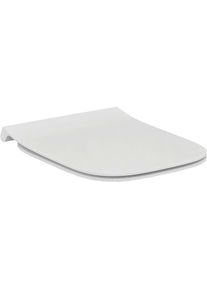 Ideal Standard i.life B WC-Sitz T500301 Sandwich 36 x 45 x 4,5 cm, Softclosing, Wei&szlig; Gl&auml;nzend