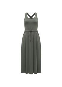 Ragwear, Damen, Shirtkleid &raquo;Shirtkleid Mauglia YOUMODO&laquo;, Dark Olive, XL - N-Gr, Leichtes Damen Sommerkleid mit Taillenzugband