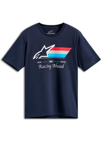 Alpinestars Trifecta CSF, t-shirt , color: Dark Blue/Red/White/Light Blue , size: XXL