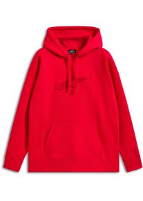 Alpinestars Emergent Oversized, casaco com capuz , cor: Vermelho , tamanho: L