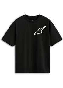 Alpinestars One Oversized CSF, koszulka , kolor: Czarny/Biały , rozmiar: XXL