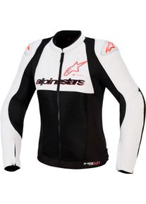 Alpinestars Stella SMX Air, kurtka tekstylna damska , kolor: Czarny/Jasnoszary/Neonowyowy-R&oacute;żowy , rozmiar: M