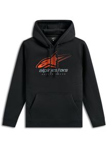 Alpinestars Pulse, hoodie , color: Black/Red , size: M