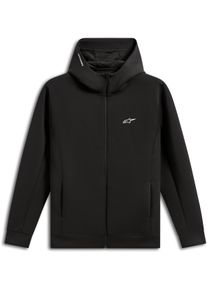 Alpinestars Cypher, sweat &agrave; capuche zipp&eacute; , couleur: Noir , taille: XXL