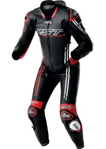 RST Race Dept V4.2 D3O Airbag, leather suit 1pcs. perforated , color: Black/Red/White , size: XXL