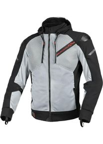 Macna Brero, textile jacket , color: Light Grey/Black , size: XL
